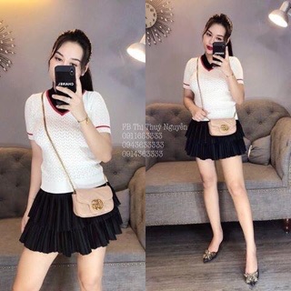 Áo len montoghi xương cá