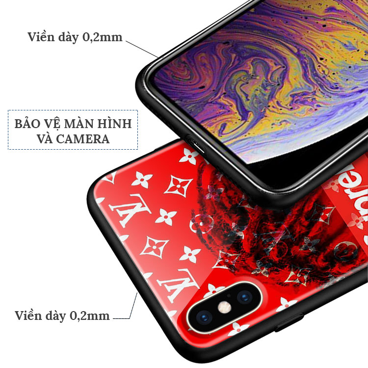 Ốp Bảo Vệ Supreme_Streetwear Quốc Tế Dành Cho Iphone Từ 5/5S Cho Đến Iphone 12/12 Pro Max