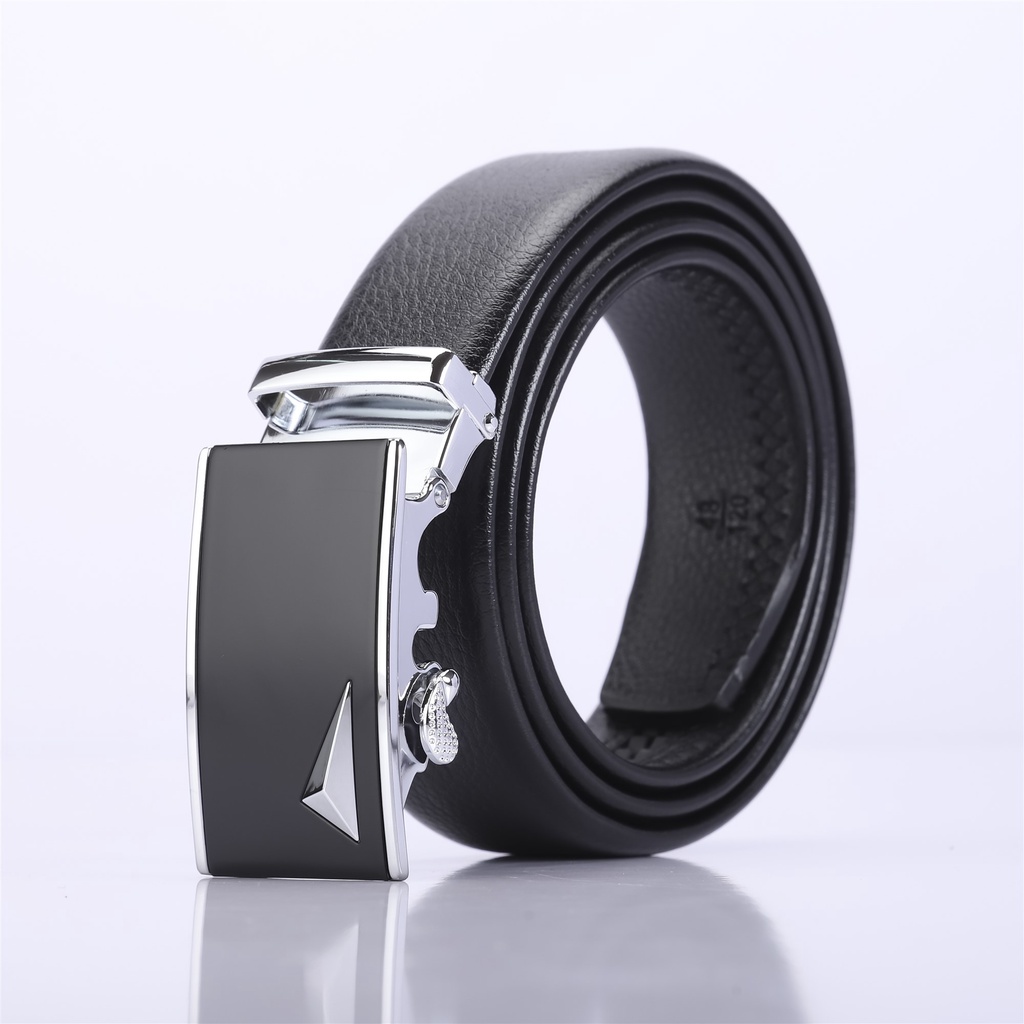 Dây Nịt Thắt Lưng Nam Da Bò DETU Apex Khóa Tự Động Cao Cấp L3137