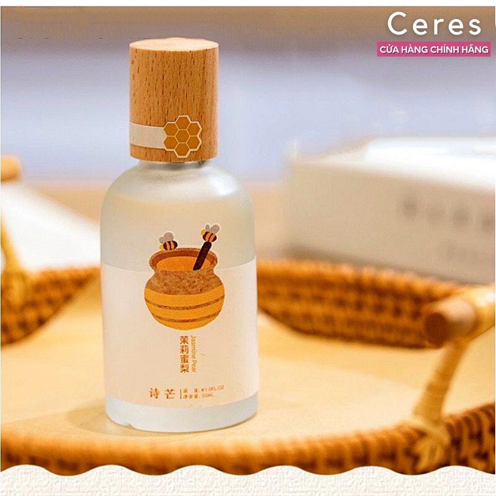 Nước Hoa Nữ 🏵️𝑭𝒓𝒆𝒆𝒔𝒉𝒊𝒑🏵️ Xịt Toàn Thân Body Mist - Nước Hoa Nắp Gỗ Shimang Nội Địa Trung 50ml | Thế Giới Skin Care