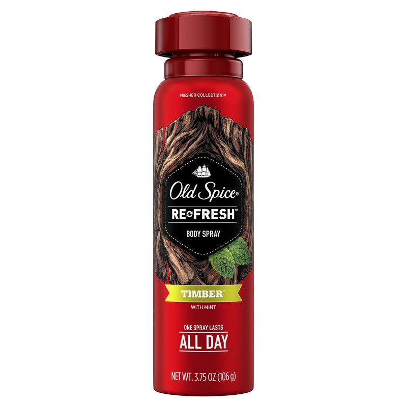 Xịt khử mùi Old Spice Spray Timber 106g