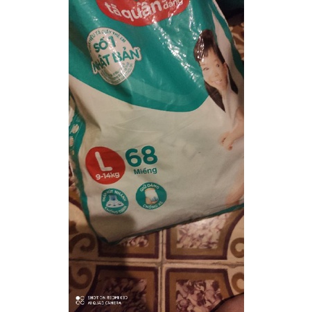 bỉm pamper quần  L35
