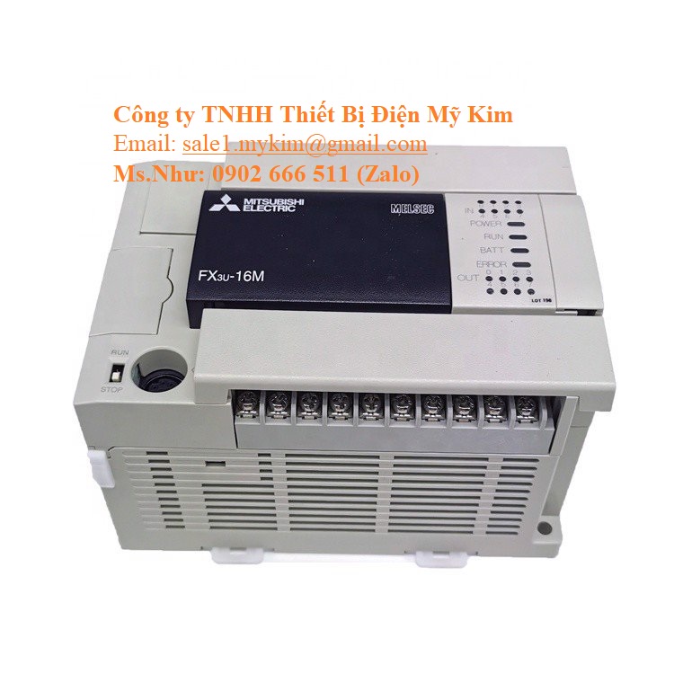 Bộ lập trình PLC Mitsubishi – FX3U-16MR/ES-A - Thiết Bị Điện Mỹ Kim