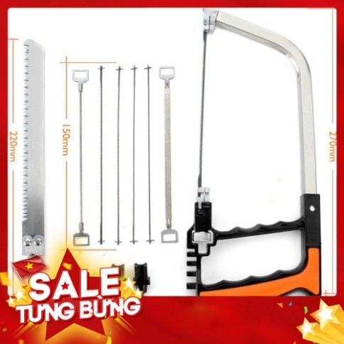 [FREE SHIP] Bộ cưa tay đa năng  9 món- Bộ cưa cầm tay PLATINUM SAW