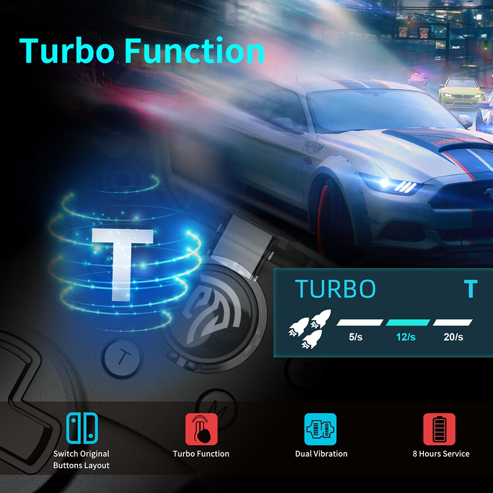 Tay cầm chơi game không dây EASYSMX KC-8236 2.4G có phụ kiện cho PS3 máy tính bàn điện thoại máy tính bảng TV box