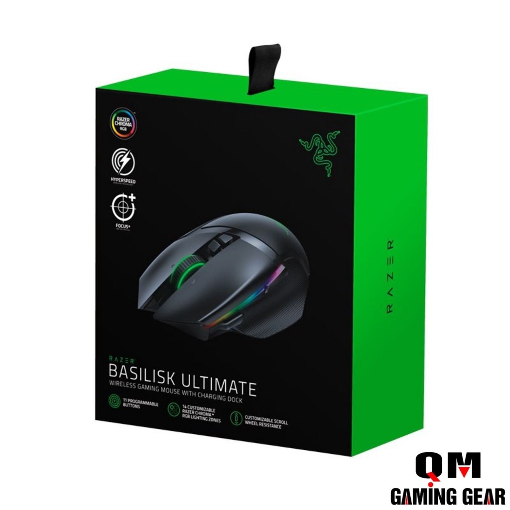 Chuột chơi game không dây Razer Basilisk Ultimate Likenew Fullbox kèm dock sạc