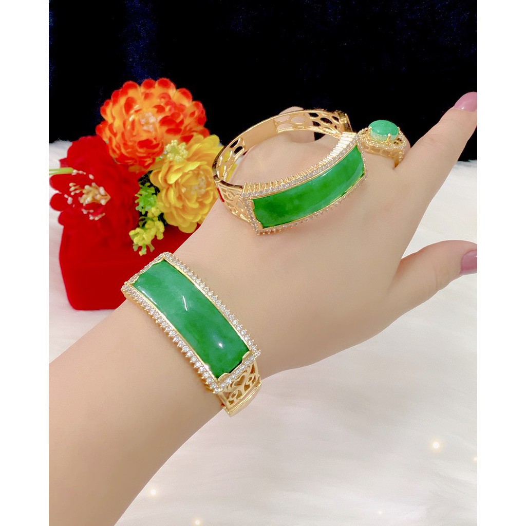 Vòng tay nữ mạ 18k cao cấp EKP806C