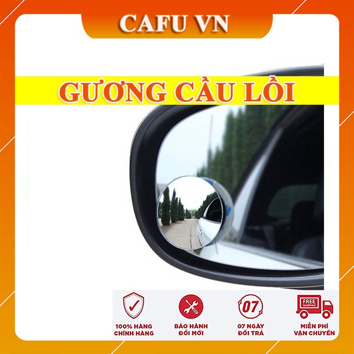 Gương cầu lồi cặp gương cầu lồi gắn kính hậu ô tô xóa điểm mù - CAFU VN