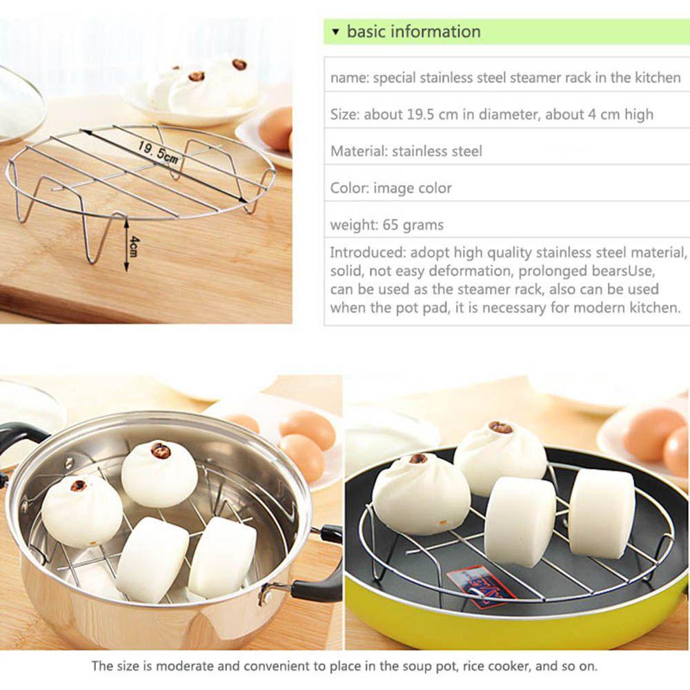 YIYU Giá Đỡ Nồi Hấp Bằng Thép Không Gỉ