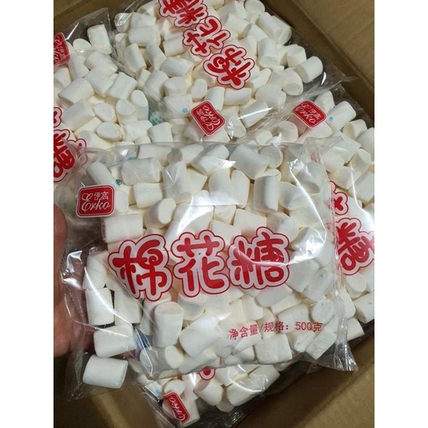 [Mã 154FMCGSALE giảm 8% đơn 500K] Kẹo Marshmallow Erko túi 500g