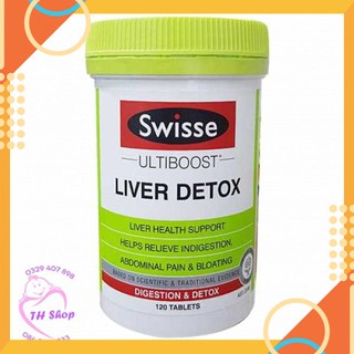 Viên Uống Bổ Gan Swisse, Thải Độc Gan Swisse Liver Detox120 Viên