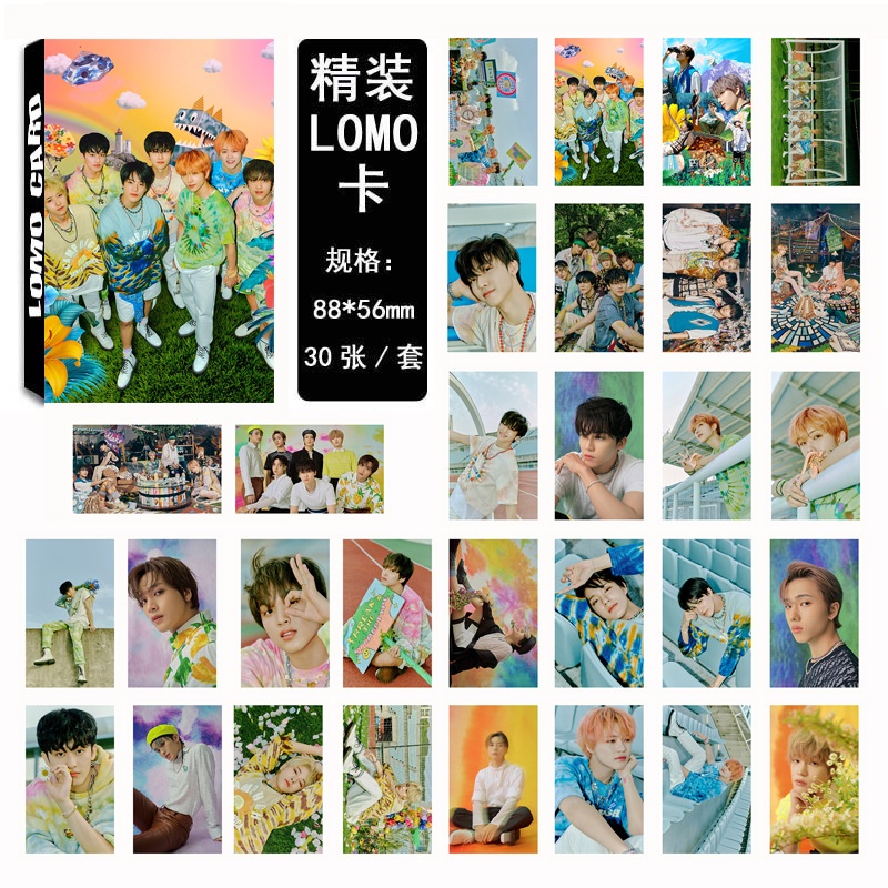 Set 30 tấm ảnh thẻ in hình thành viên nhóm nhạc Nct Dream độc đáo