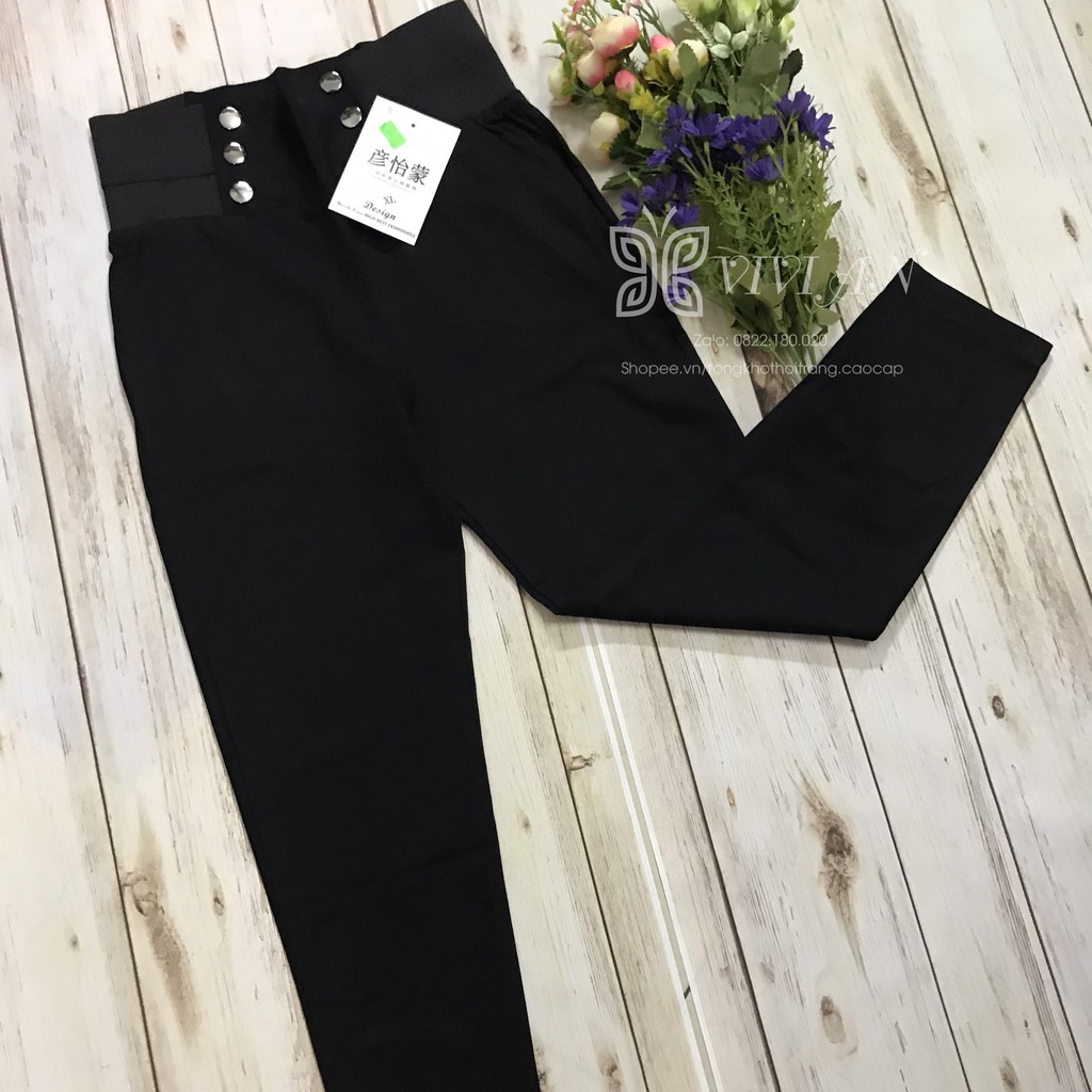 [Hot trend] Quần Tregging Cạp Cao, 6 Cúc Sang Chảnh, Chất Umi Hàn Dày Dặn, Mặc Siêu Tôn Dáng, Hàng VNXK | BigBuy360 - bigbuy360.vn