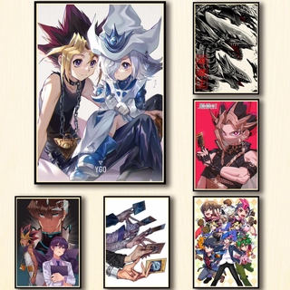 50 Thiết Kế Anime Yu-Gi-Oh! Poster Dán Tường Hình Tờ Báo Độc Đáo Khổ A3