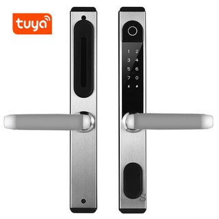 Khóa vân tay thông minh TUYA WiFi cửa nhôm đa điểm S90