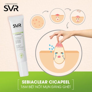 Gel Chấm Mụn SVR Sebiaclear Cicapeel 15ml