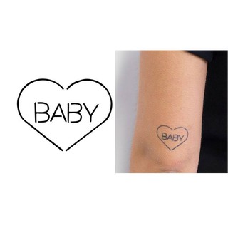 Khuôn hình xăm Baby