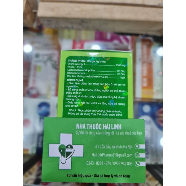 [CHÍNH HÃNG] Cốm Bio acimin Fiber [1 gói]  - Bổ Sung Chất Xơ Hòa Tan Giúp Bé Hết Táo Bón, Tiêu Hóa Tốt