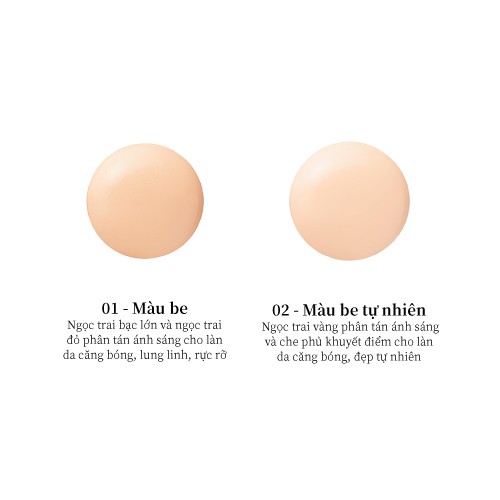 Kem nền hữu cơ đa năng naturaglacé Make up cream (01 - Màu be), chống nắng SPF44 PA+++, fullsize 30g | BigBuy360 - bigbuy360.vn