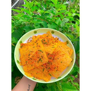 Bánh tráng phô mai cay ngọt - bánh tráng xì ke