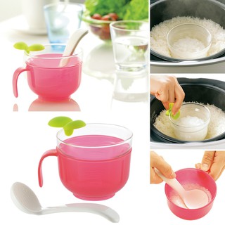 Cốc nấu cháo trong nồi cơm điện Richell