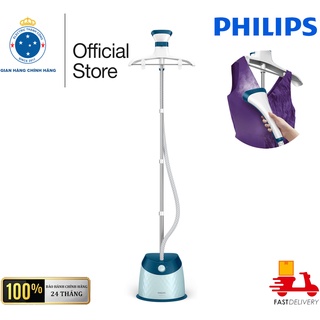 Bàn ủi hơi nước đứng Philips GC518 (Xanh) - Hãng phân phối chính thức