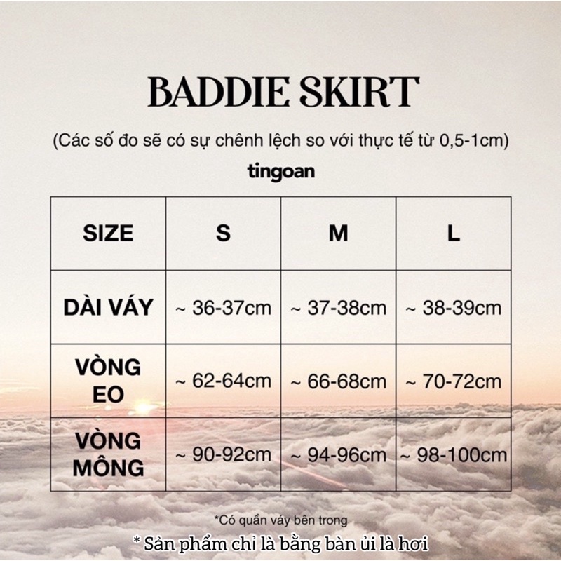 Chân váy chất liệu tafta giấy form chữ A 2 túi trước đen tingoan BADDIE SKIRT/BL (có quần trong)