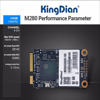 SSD MSATA Kingdian 120GB