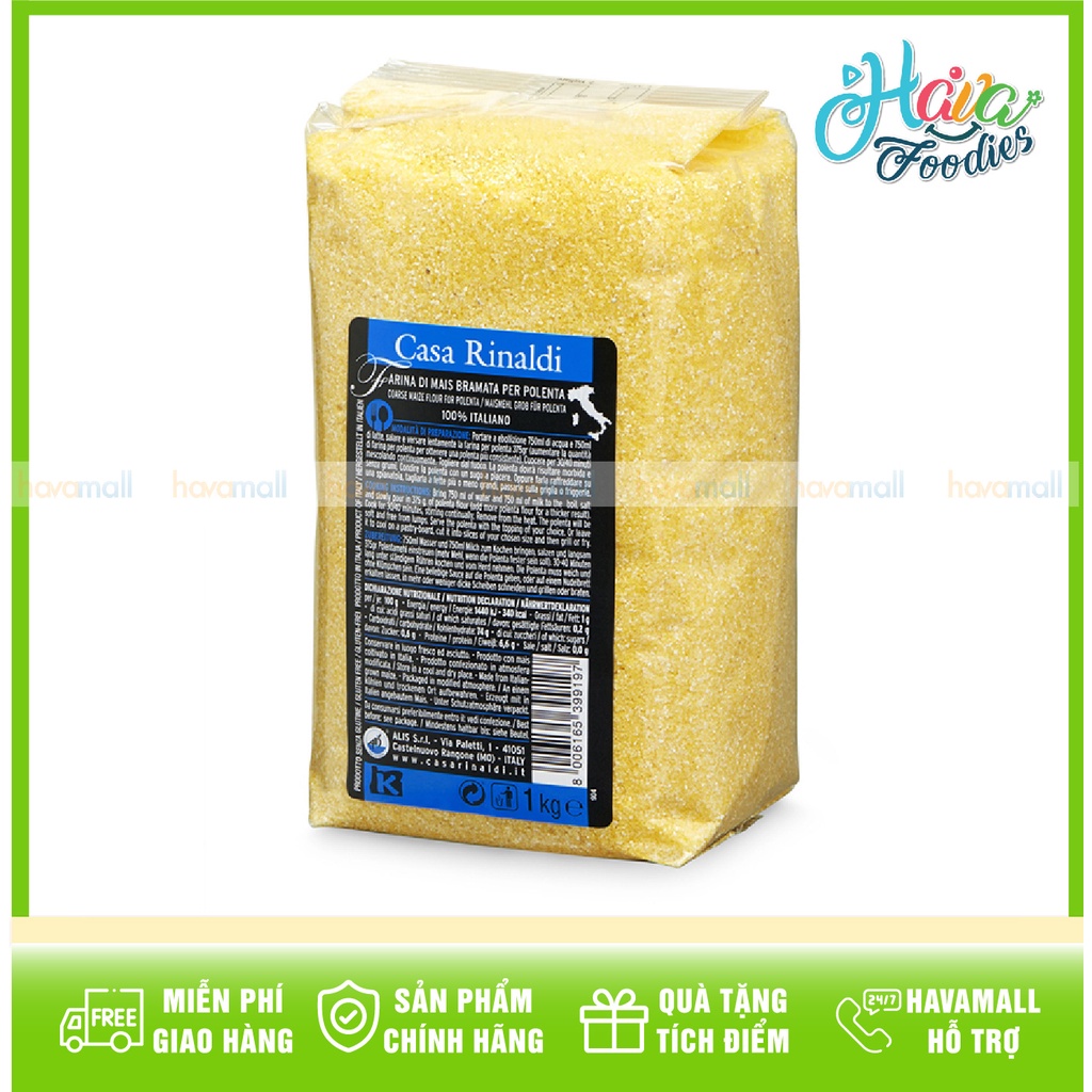 Bột Bắp Polenta Casa Rinaldi 1kg – Corn Flour