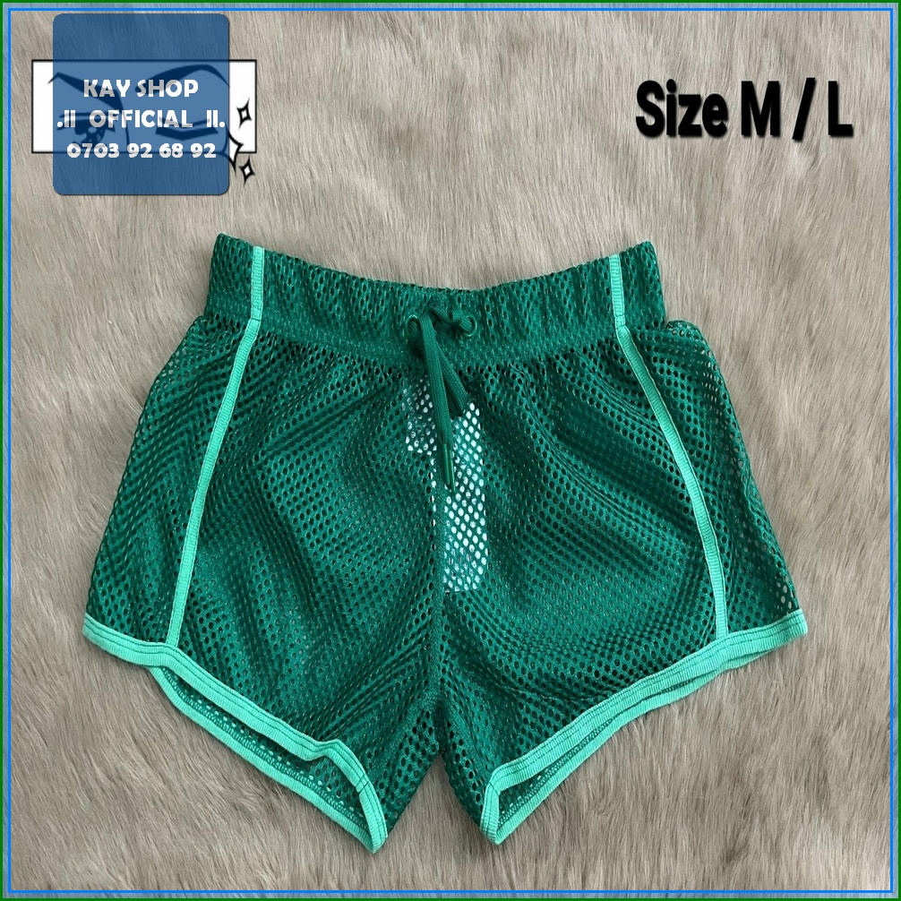 Quần short lưới sexy nam giới - Quần đùi nam gợi cảm
