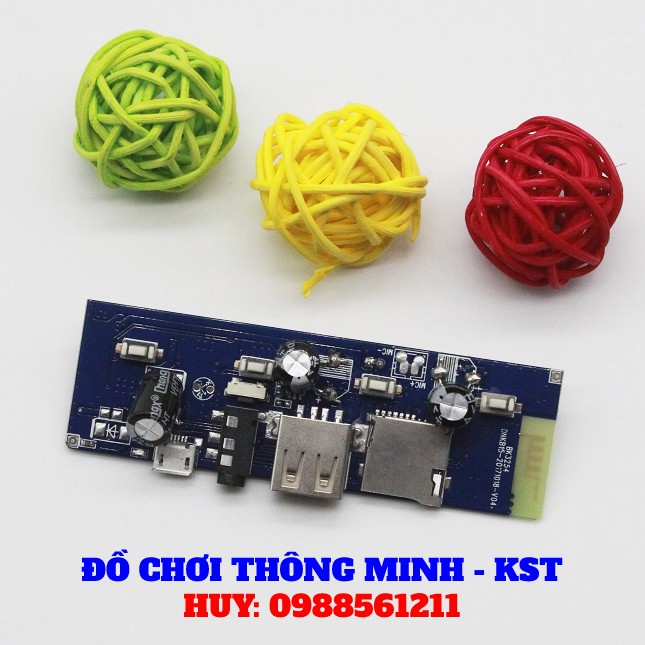 Mạch loa Bluetooth 5.0 5v 2*5w class R có cổng aux, usb, khe cắm thẻ nhớ