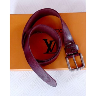 Dây lưng nam da bò thật 100% - T1112