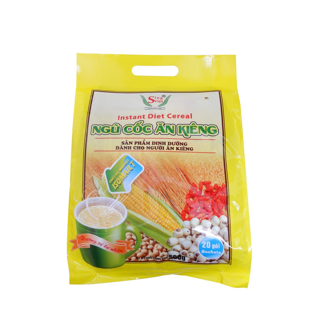 NGŨ CỐC ĂN KIÊNG SING VIỆT,hợp với các đối tượng trong chế độ ăn kiêng