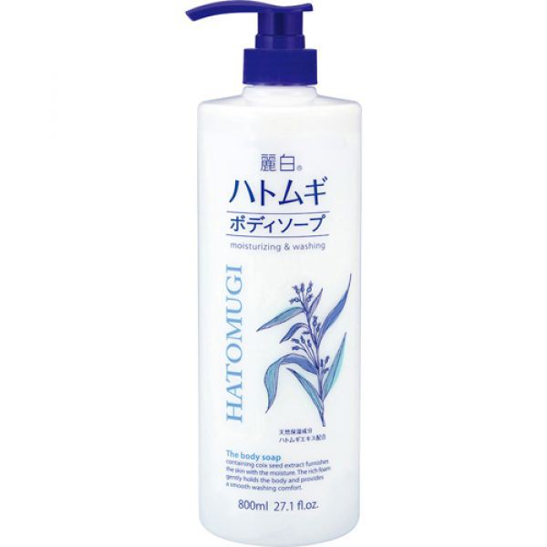 Sữa Tắm Trắng Da Hatomugi Hạt Ý Dĩ 800ml | Thế Giới Skin Care