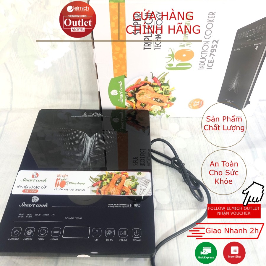 Bếp Từ Đơn ELMICH Smartcook ICE7952 2100W