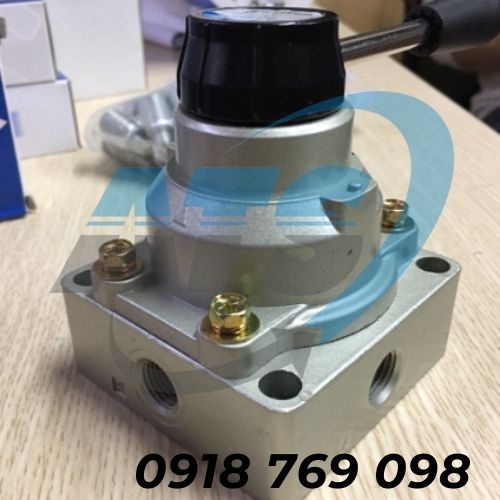 VAN GẠT TAY KHÍ NÉN HV-02 / HV-03/ HV-04  -Van gạt hơi điều khiển xilanh khí nén