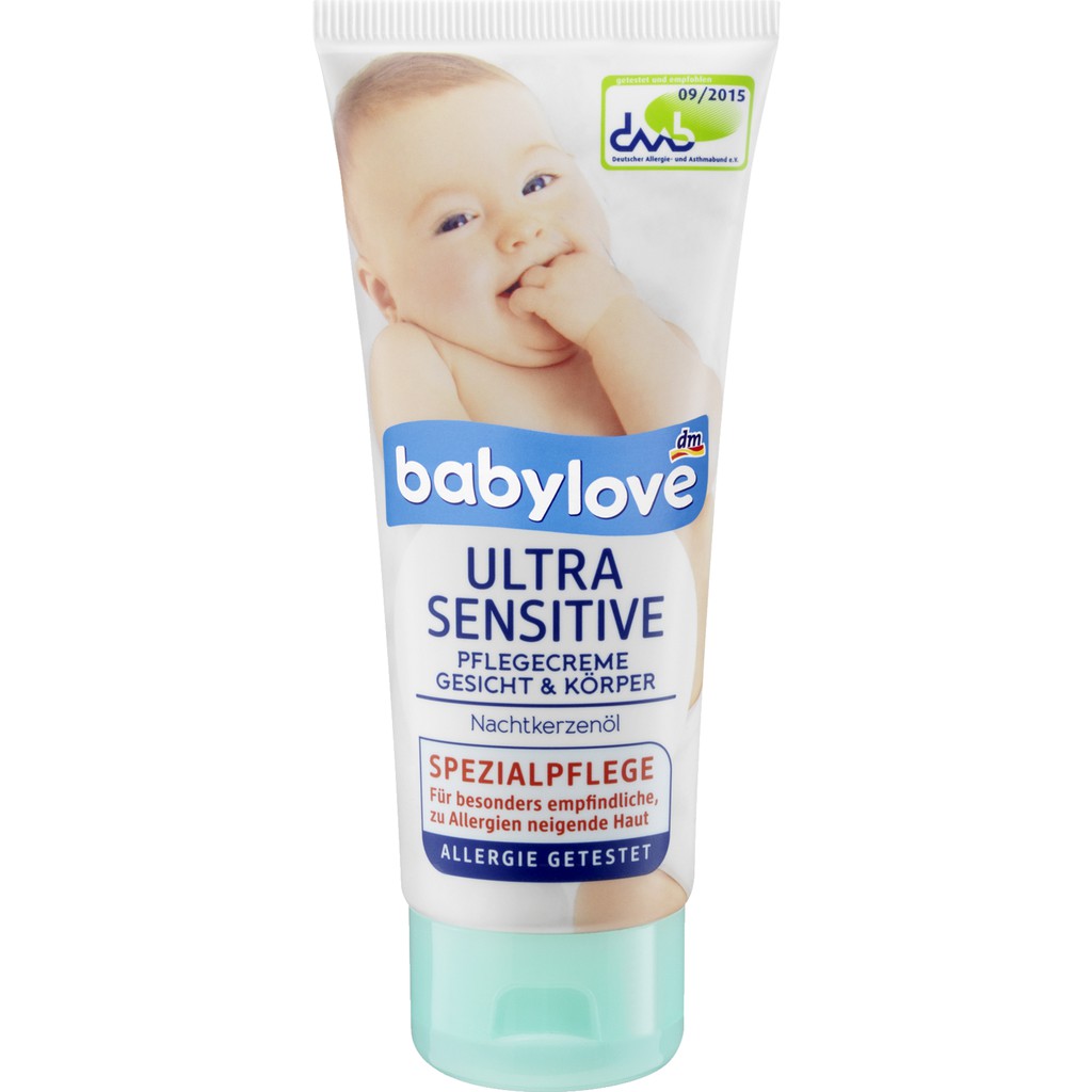 Kem dưỡng da mặt và cơ thể cho bé Babylove 100ml