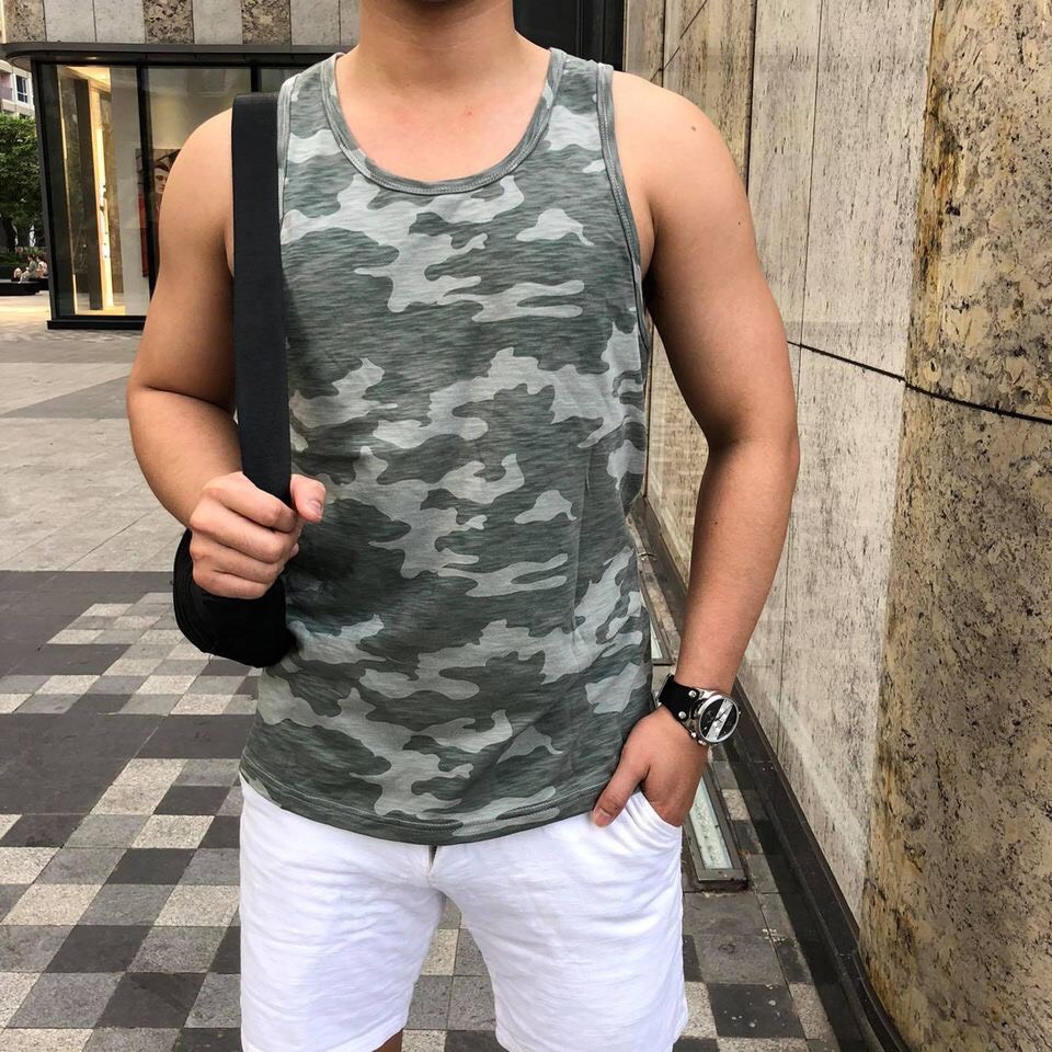 [BIG ZIZE] Áo Ba Lỗ Tanktop Lính Đập Tan Nóng Bức Chất Vải Cotton 100% mặc Gym, hay Đồ Ngủ Vải Co Giãn Thõa Mái Vận Động