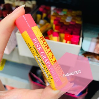 [Mùi ngẫu nhiên] Son dưỡng Burt's Bees Lip Balm ( không màu )
