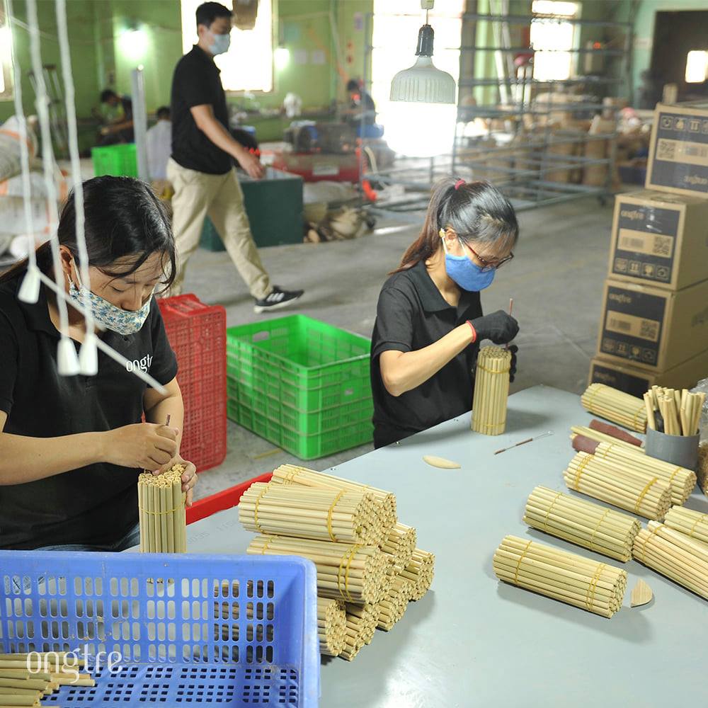 Sỉ ống hút tre tự nhiên cao cấp hàng Xuất khẩu [Xưởng sản xuất