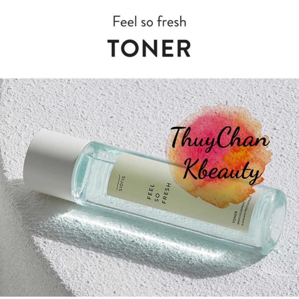 (#SIORIS) Nước hoa hồng Sioris So Fresh Toner 150ml