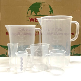 Ca Đong Nhựa Có Chia Vạch 2.000ml Chịu Nhiệt Tốt