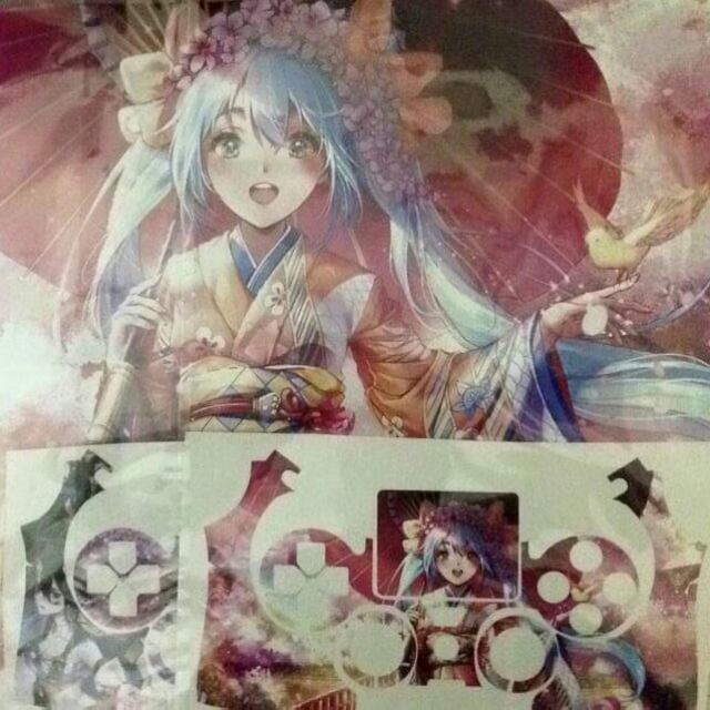 Miếng dán trang trí Skin ps4 pro theo yêu cầu