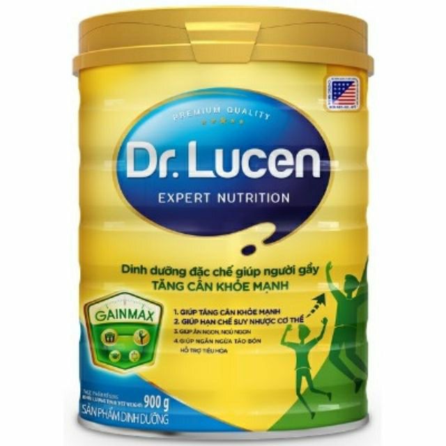 Sữa Dr. Lucen GainMax giúp NGƯỜI GẦY TĂNG CÂN