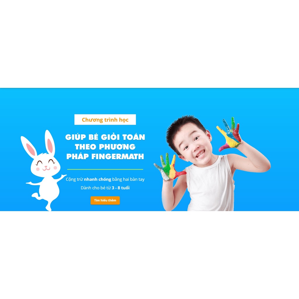 Khoá học toán FingerMath Online