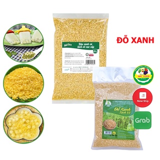 Đỗ Xanh tách vỏ phú thượng 1 Kg đậu xanh thực phẩm dùng chế biến đồ ăn, bảo quản lâu dài