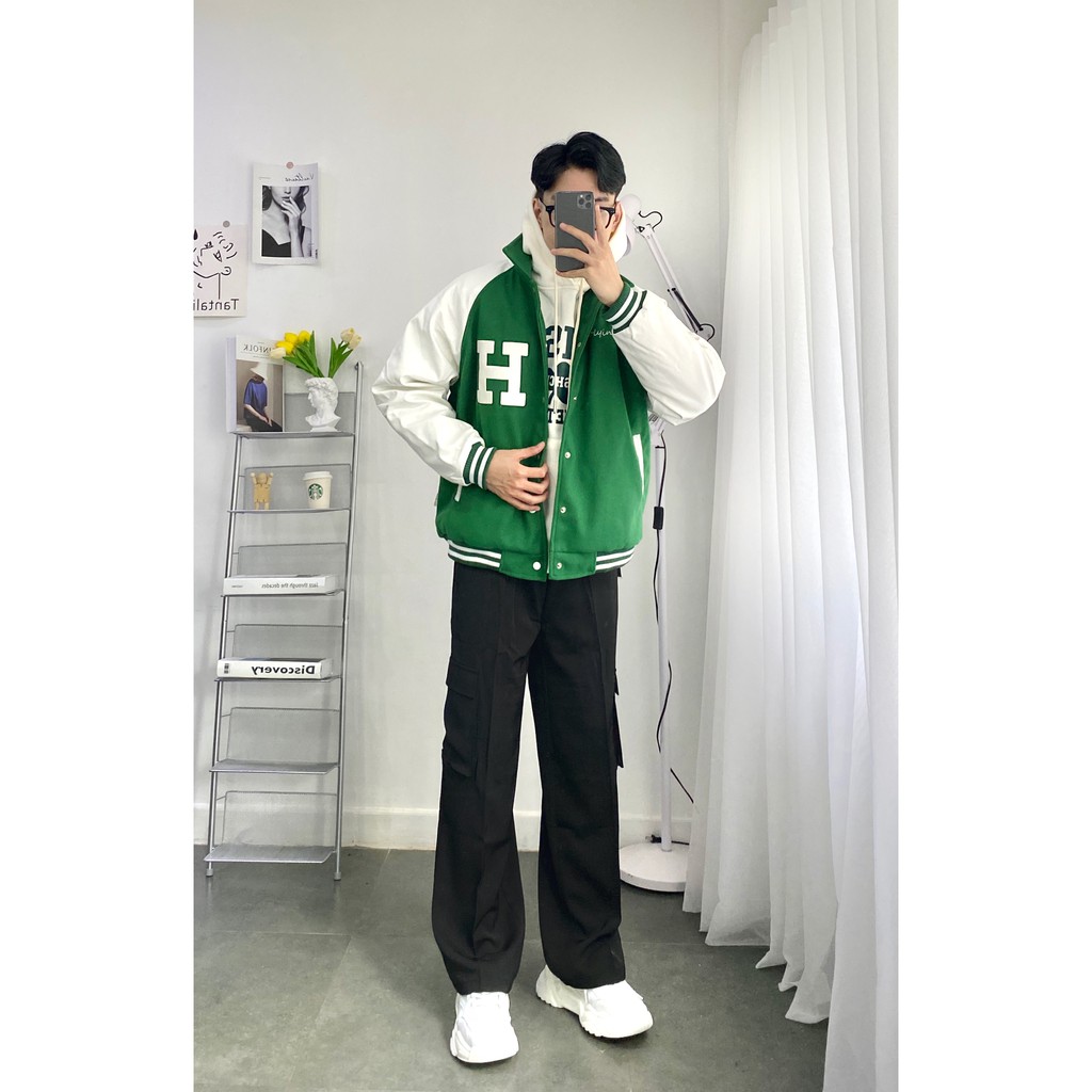 Quần túi hộp ống rộng (ảnh chụp thật)