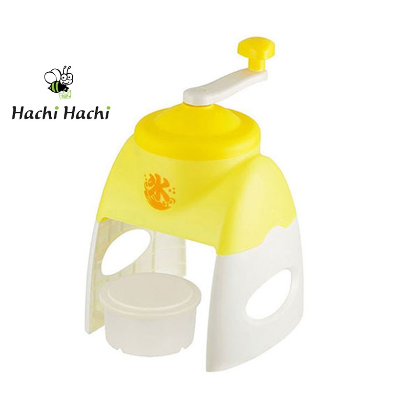 Dụng cụ bào đá Kèm hộp làm đá 250ml (VÀNG) - Hachi Hachi Japan Shop