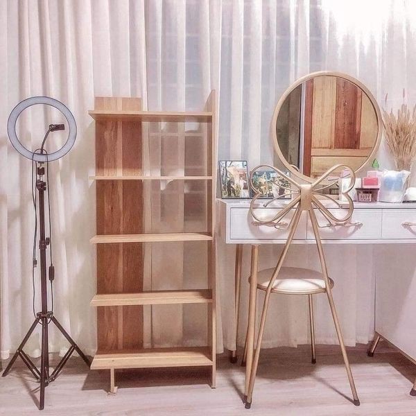 (GIAO HỎA TỐC)KỆ GÓC TƯỜNG KỆ GỖ 5 TẦNG MDF HIỆN ĐẠI ĐA NĂNG