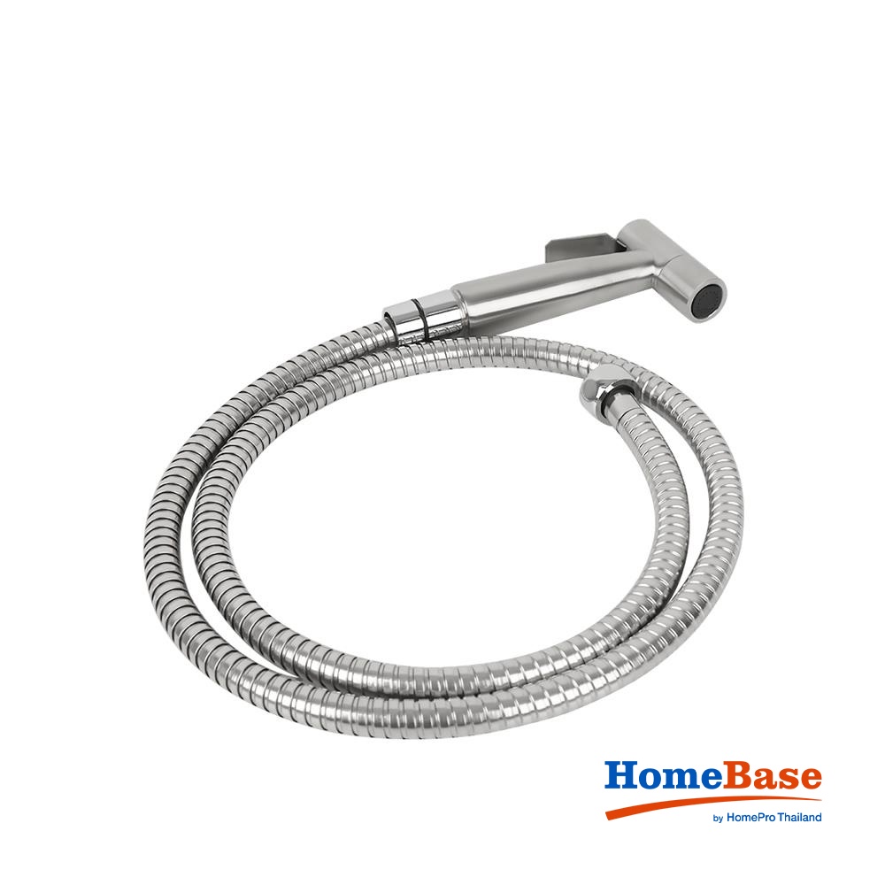 HomeBase MOYA Bộ Vòi xịt SET MY-3211 bằng thép không gỉ 2x7x11,5cm màu bạc